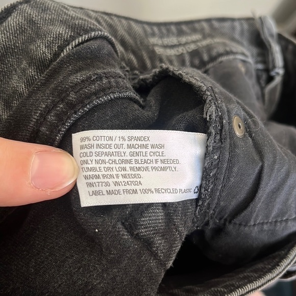 Wild Fable Gray Distressed Denim Jeans - Picture 6 of 6